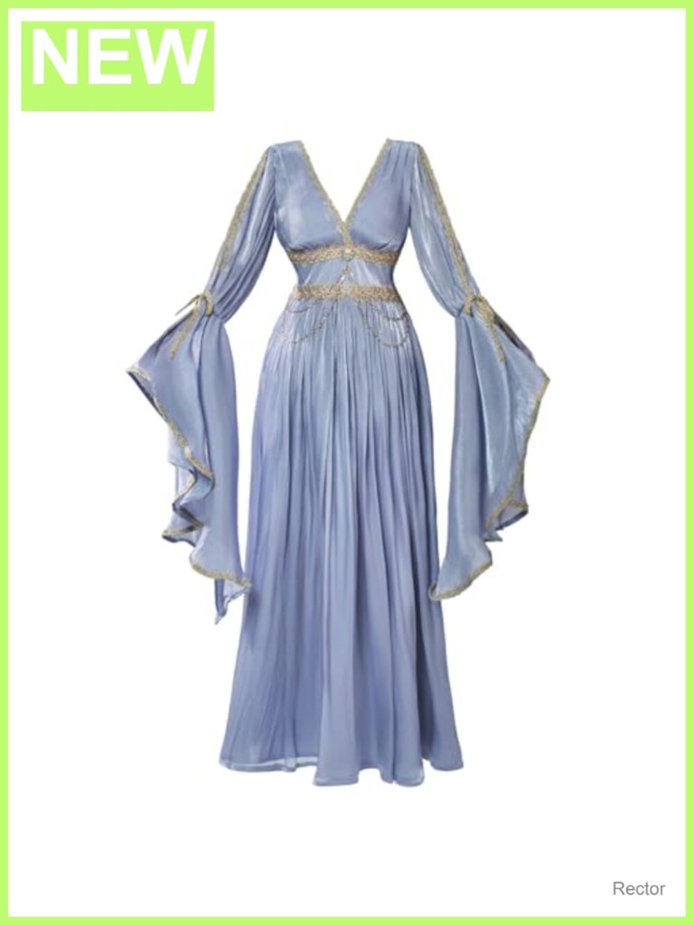 Womens Renaissance Maxi Dress Sleeveless Fairy Medieval Gown